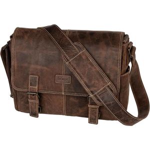Dörr Kapstadt Leather Photo Bag Medium Vintage Brown