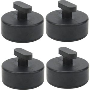 Rubberen Jack Puck Pads - Set van 4 STUKS - Ondersteuning Pucks voor Corvette C5 C6 C7 C8 GS Z .
