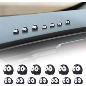40 stuks schattige anime auto-interieur accessoires voor dashboard achteruitkijkspiegel Ghibli Studio Decor grappig ornament