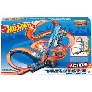 Hot Wheels - Sky Crash Tower - Hot Wheels Racebaan - Hot Wheels Looping - Racebaan