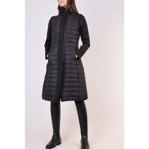 Montar Long Emma Hybrid Jacket - maat S - black