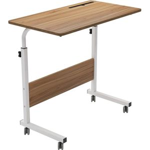 Hoogte verstelbare laptoptafel met wielen - Sogesfurniture BHEU-05#3-N - voor bed en sofa