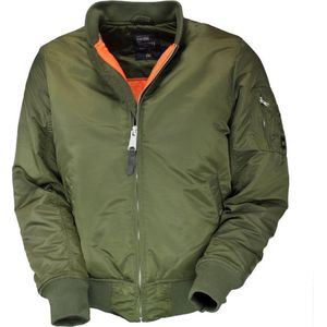 Vintage Industries Westford ma-1 bomber jack olive