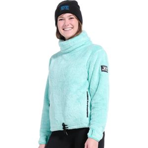 Rehall LEONI-R Dames Vest Groen XS - Sweater - Teddy