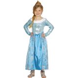 Fiestas Guirca Jurk Ijsprinses Polyester Blauw Maat 7-9 Jaar