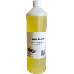 PB Supercleaner 1 liter geconcentreerd, deze duurzame krachtpatser vervangt remmenreiniger, velgenreiniger, Dura bright, Dasty, wheel cleaner HG, Ajax, Glassex, keukenreiniger, allesreiniger, badkamerreiniger, kan ook in uw Karcher of schrobmachine