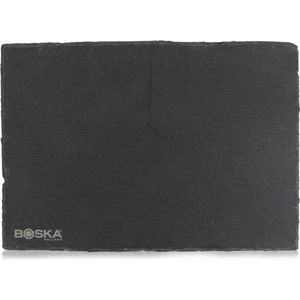 Relaxdays Plat De Service, Lot 8, Rectangulaire, Pour Servir Fromage 26 X 16 Cm Noir 80953648