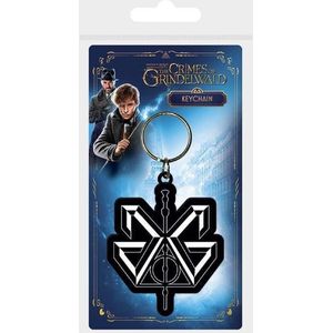 FANTASTIC BEASTS 2 - Rubber Sleutelhanger - Grindelwald Logo