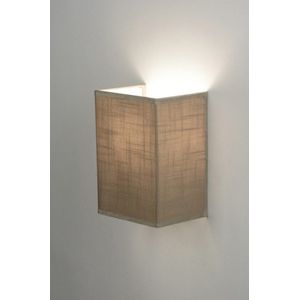 Lumidora Wandlamp 71805 - E14 - Taupe - Stof