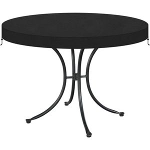 Ronde tafelbladafdekking - waterdicht, UV-bestendig en met koordsluitingen - diameter 92 x 10 cm