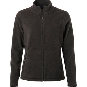 James and Nicholson Dames/dames Fleece Jasje (Donkergrijs)