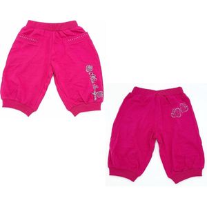 Joggingbroek meisjes broek babykleding paars maat 68