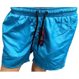 Zwembroek heren-Korte broek- Shorts- Surfshort- Strandshort- Zwembroek jongens- Oceaanblauw- Maat S