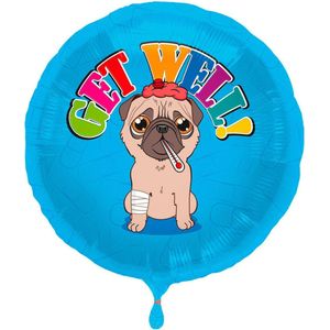 Beterschap Get Well Folieballon - 45cm