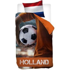 Snoozing Holland - Dekbedovertrek - Junior - 120x150 cm - Oranje