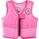 Swim Essentials Zwemvest Kind - Roze Panterprint - 18-30 kg - 3-6 jaar