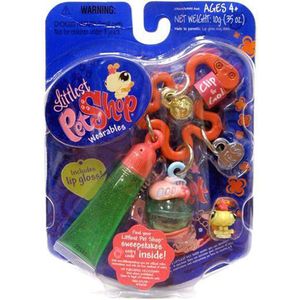 Tiniest Pet Shop Butterfly Mini Figuur met Lip Gloss