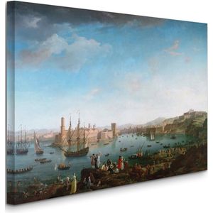 Claude Joseph Vernet - Entrance of the Port of Marseille - Ingang van de haven van Marseille (1754) - 2:3