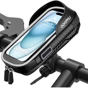 Telefoonhouder voor Fiets - Telefoonhouder Fietstas Waterdicht Reflecterende-Stuurtas 360 Draaibaar Touchscreen 4.7-7 inch