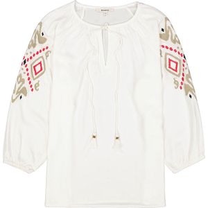 GARCIA Dames Blouse Wit - Maat XL