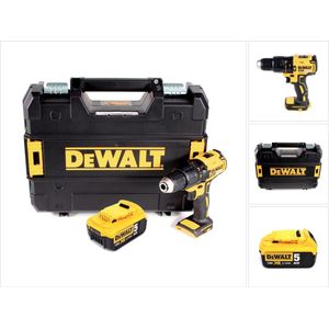 DeWalt DCD 778 NT accu klopboormachine 18V 65Nm + 1x oplaadbare accu 5.0 Ah in TSTAK doos - zonder oplader