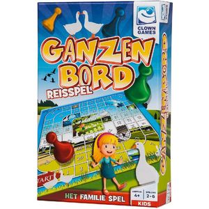 Clown Games Ganzenbord - Speelplezier voor het hele gezin - Geschikt voor 2-6 spelers vanaf 4 jaar