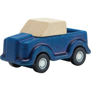 PlanToys Houten Speelgoed Blauwe vrachtwagen