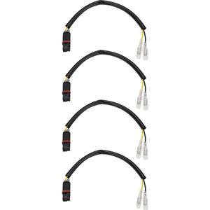 Motorfiets Richtingaanwijzer Kabel Adapter Connectoren 21cm LED Indicator Adapter Kabel Plug voor BMW S1000 XR R1200 RS G310 R F 750 2017-2020 - 4 stks