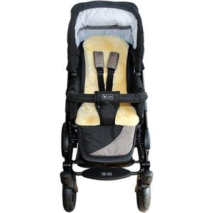 WOOOL® Schapenvacht Opleg Buggy - Baby - Medicinaal - 100% Echte Schapenwol  - Kinderwagen en Autostoel
