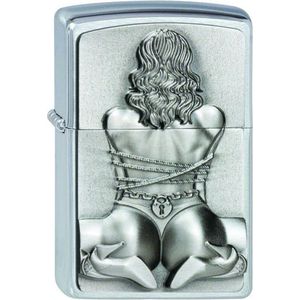 Zippo aansteker Bondage Girl Emblem