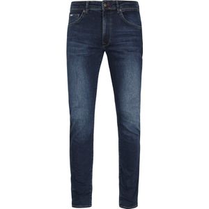 Petrol Industries - Heren Seaham Classic Slim Fit Jeans - Blauw - Maat W38L34