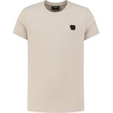 Ballin Amsterdam T-shirt with frontlogo Jongens T-shirt - Sand - Maat 12