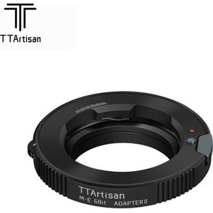 TT Artisan - Adapter - Leica M lens op Sony E camera 6 Bit II Adapter, zwart