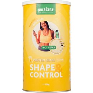 Purasana Shape & control proteine shake vanilla vegan (350g)