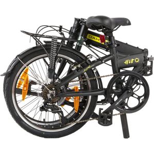 Dahon vouwfiets Hit D6 pitch zwart