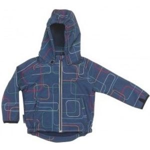 Blauwe softshell outdoorjas van Playshoes 116