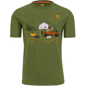 Karpos Genzianella T-shirt Met Korte Mouwen Groen M Man