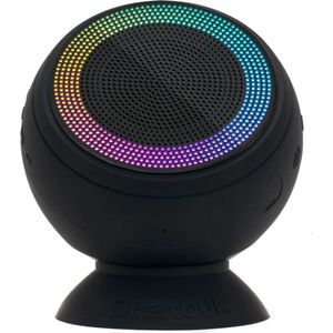 Speaqua - The Barnacle X - Bluetooth speaker - Draadloze luidspreker - waterproof schokproof en stofproof - Zwart