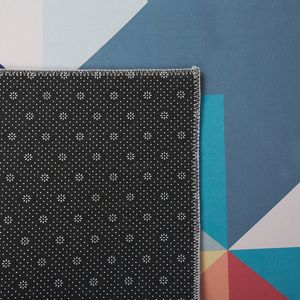 VILLUKURI - Laagpolig vloerkleed - Multicolor - 80x240 cm - Polyester