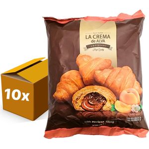 Croissant - La Crema - Abrikoos vulling - 210g - doos 10 stuks