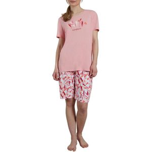 Götzburg Pyjama korte broek - 415 Pink - maat 48 (48) - Dames Volwassenen - 100% katoen- 250156-4009-415-48