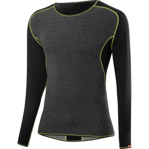 Löffler Thermoshirt L/s Warm Cb Heren Polypropyleen Zwart Mt 56