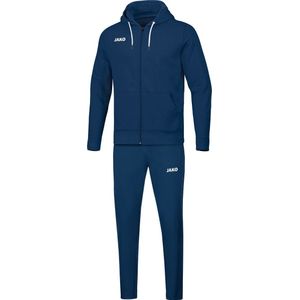 Jako Base Joggingpak Met Kap Heren - Marine | Maat: XL