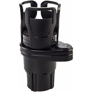 Boraboi ® Beker- en Telefoonhouder voor Auto met Flexibele Ventilatiebevestiging, Geschikt voor Alle Formaten