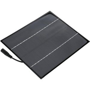 6 W 12 V draagbaar monokristallijn zonnepaneel oplader - doe-het-zelf zonnepaneel - externe batterij voor outdoor camping