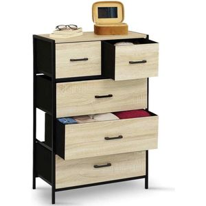 Wasmachine met 5 laden van Utah-stof, weekoverzicht, industrieel design