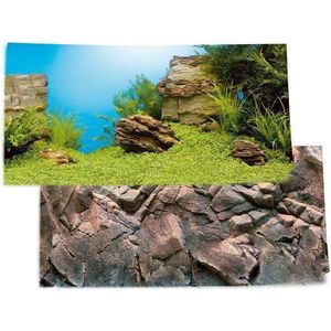 Juwel Aquarium Decoratie - Achterwand - L - 100x50cm