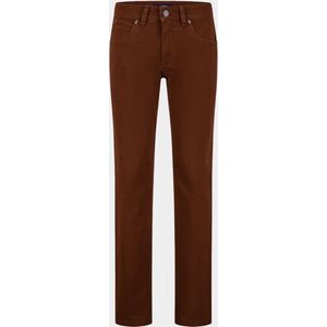 Gardeur Katoenen 5-Pocket Bruin BILL-3 5-Pocket Modern Fit 440941/1028