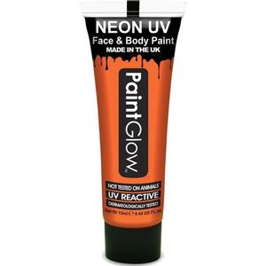 Neon Face & Body Paint 10 ml Oranje  UV Glow