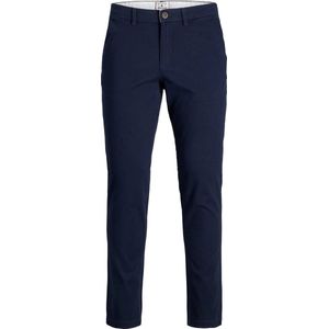 JACK & JONES Marco Dave loose fit - heren chino - blauw - Maat: 34